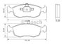 Imagen de PASTILLAS DE FRENO DELANTERA FIAT GRAND SIENA 1.6 16V 2013->